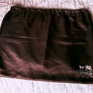 Coach Chocolate Brown Dust Bag